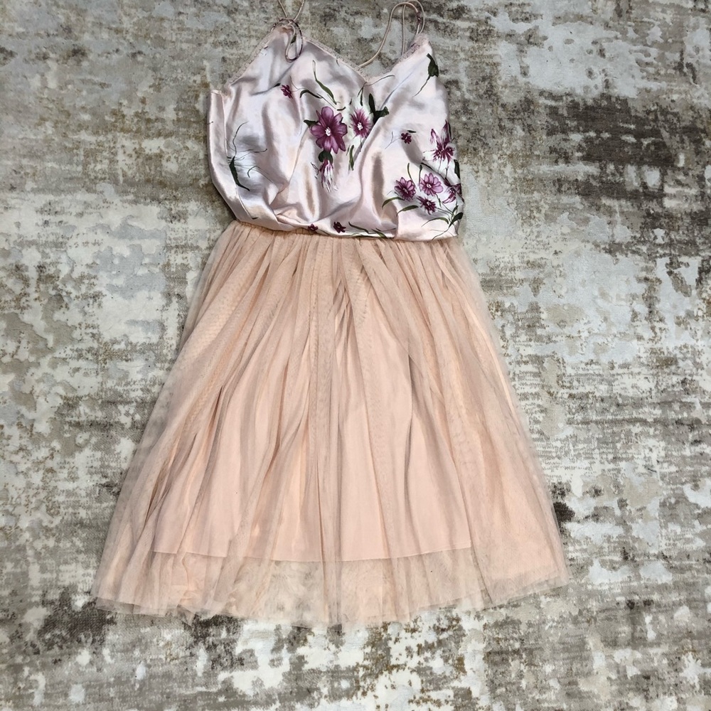 Mossimo Light Pink Midi Skirt